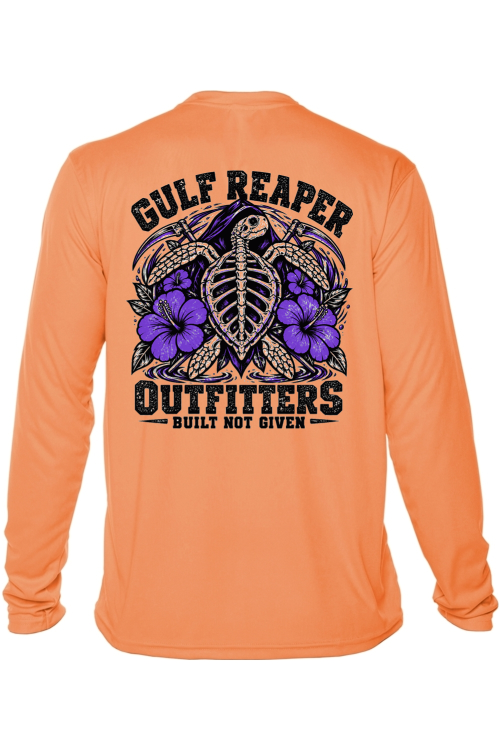 Ancient Tide Solar Long Sleeve – Royal Purple Print