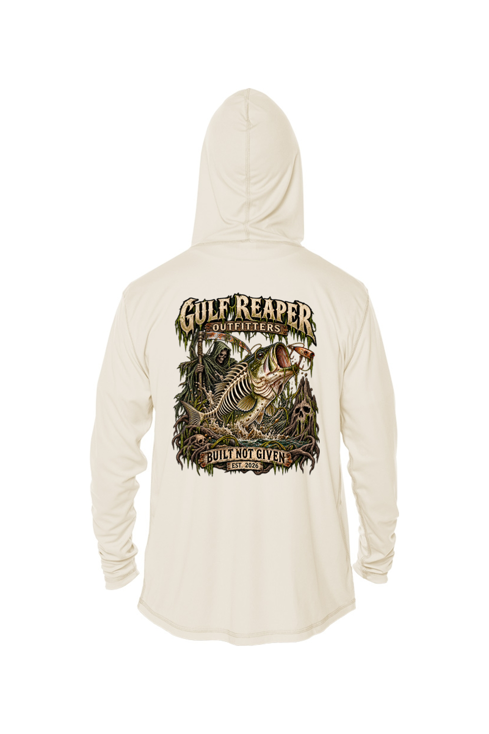 Freshwater Bass Kids’ Solar Hoodie