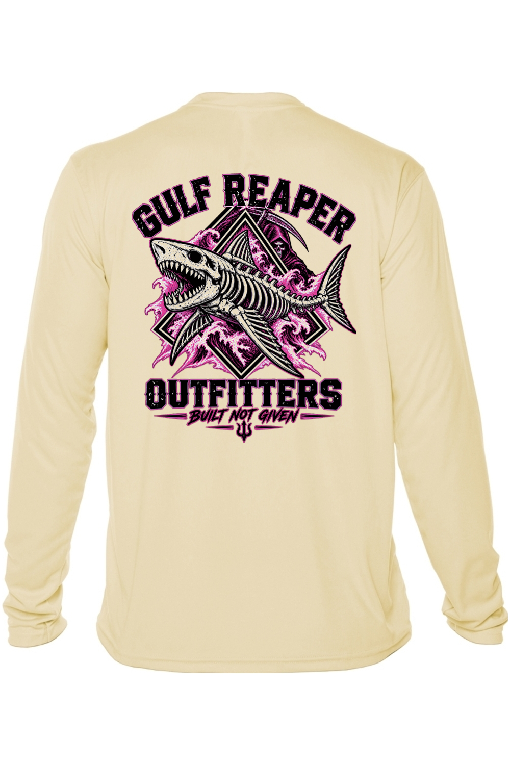 Death Current Solar Long Sleeve – Hot Pink Print