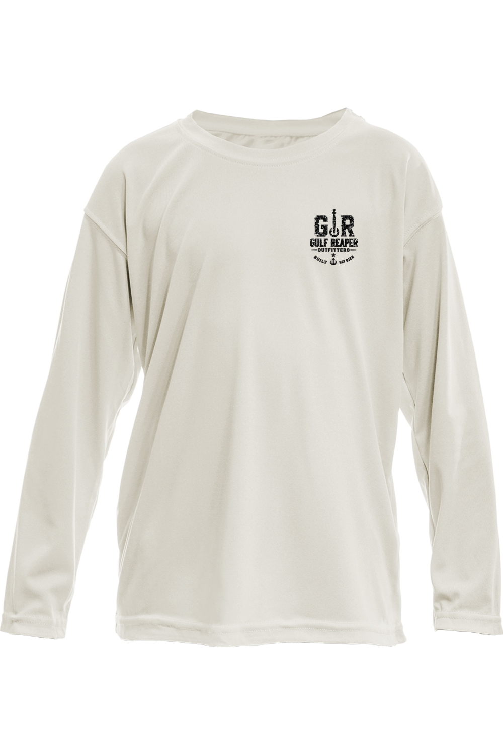 Ancient Tide Kids’ Solar Long Sleeve – Gulf Teal Print