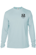 Death Current Solar Long Sleeve – Electric Blue Print