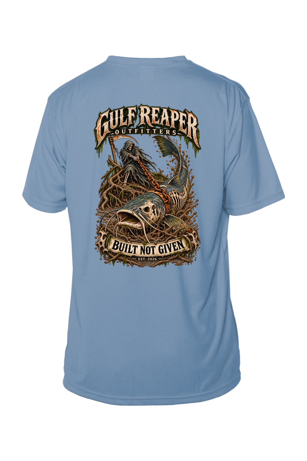 Freshwater Catfish Men’s Solar Short Sleeve