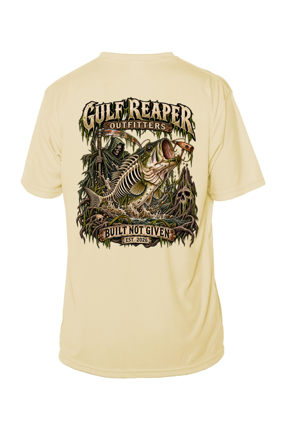 Freshwater Bass Men’s Solar Short Sleeve
