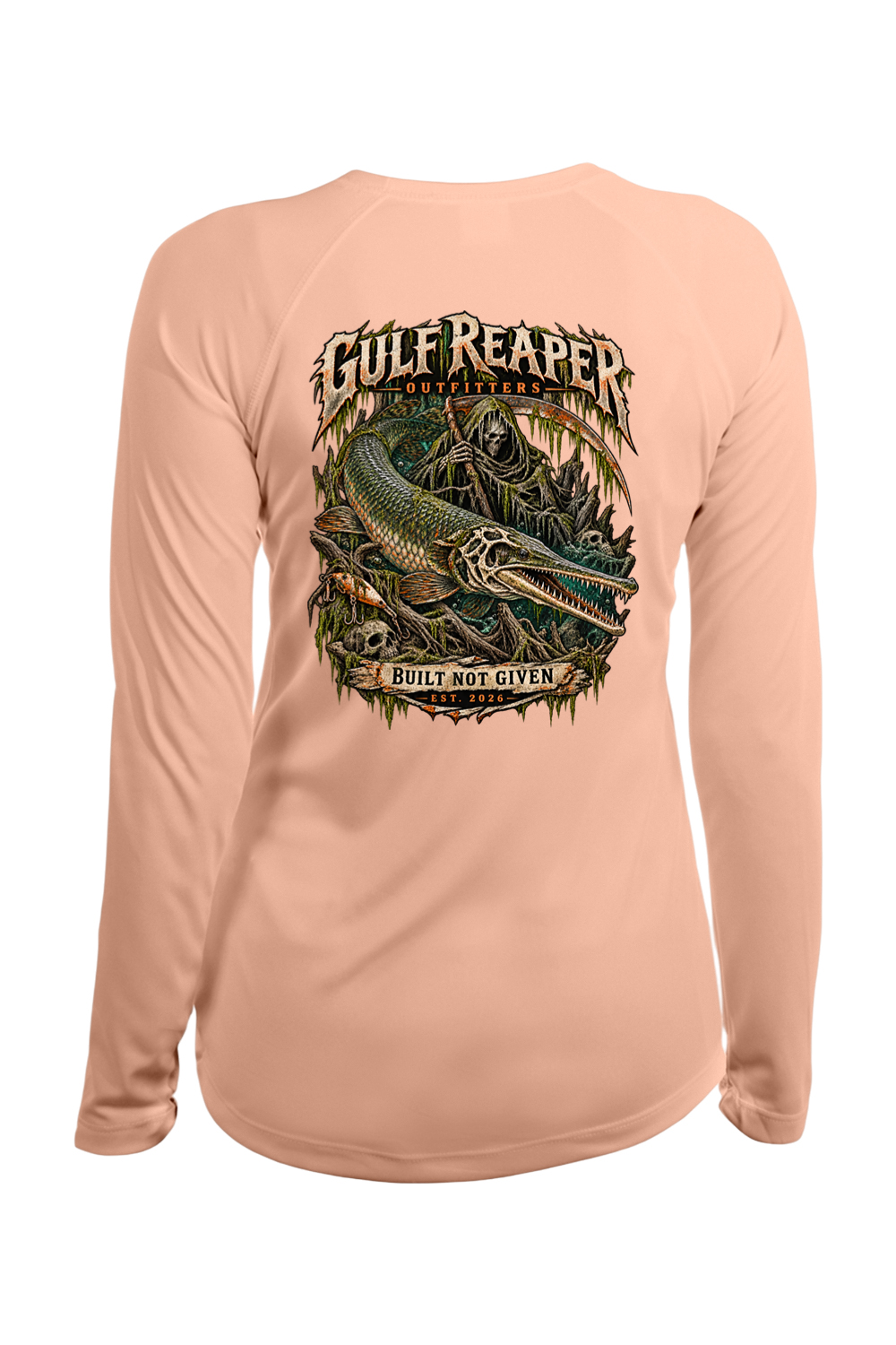 Freshwater Alligator Gar Women’s Solar Long Sleeve