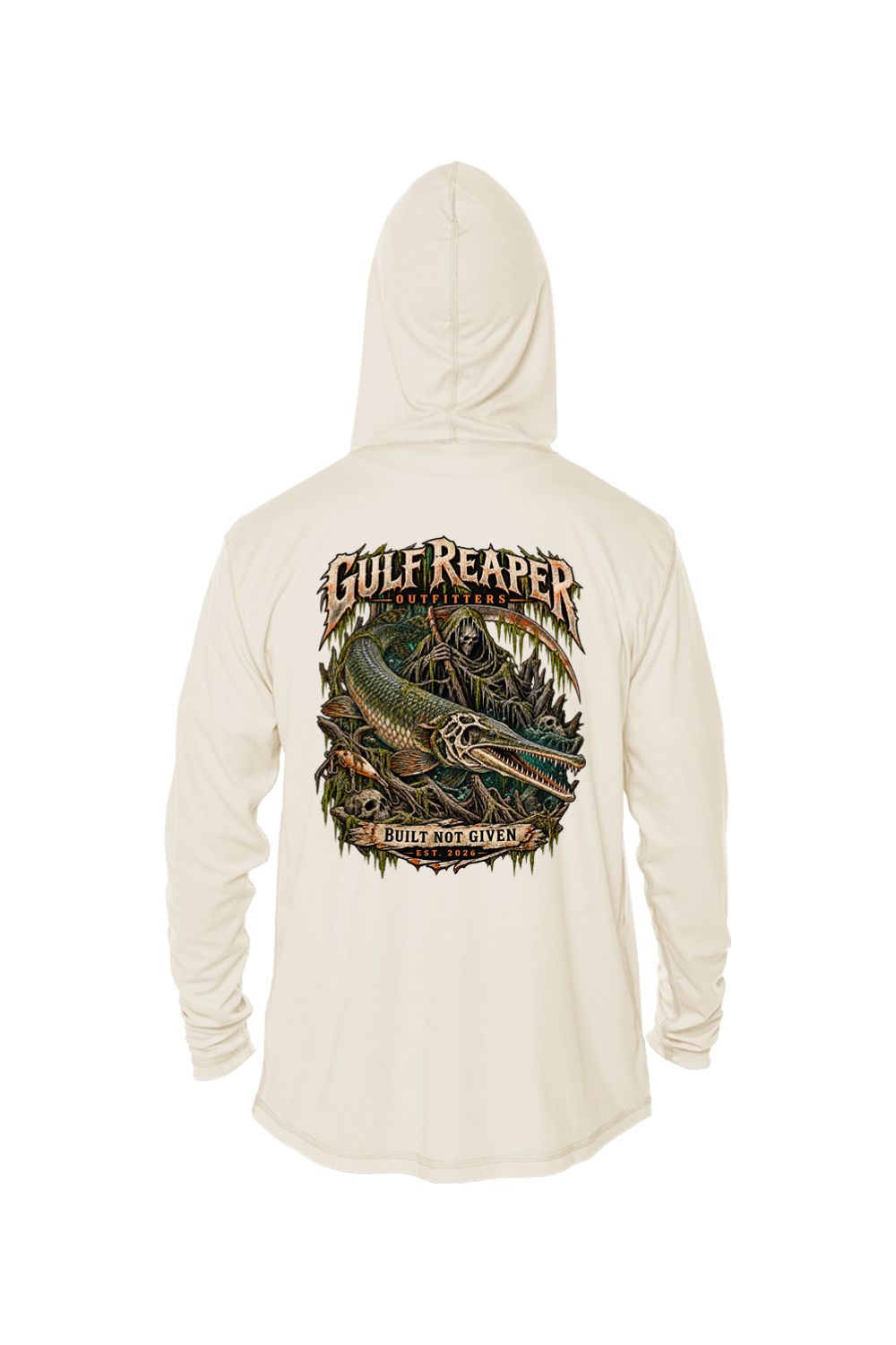 Freshwater Alligator Gar Kids’ Solar Hoodie