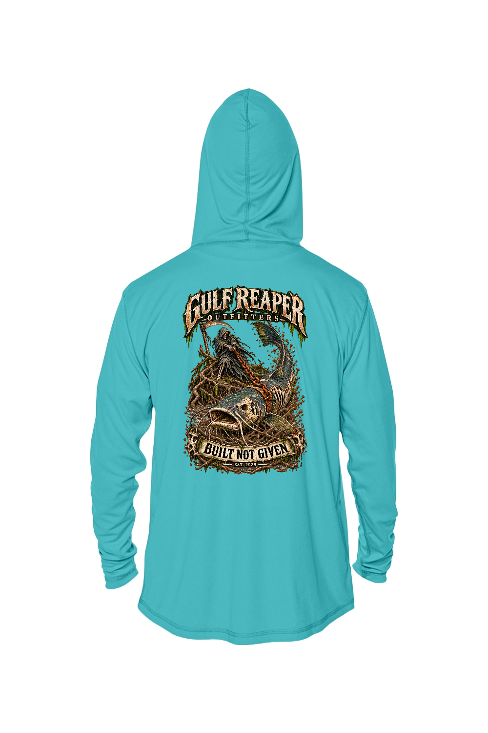 Freshwater Catfish Men’s Solar Hoodie