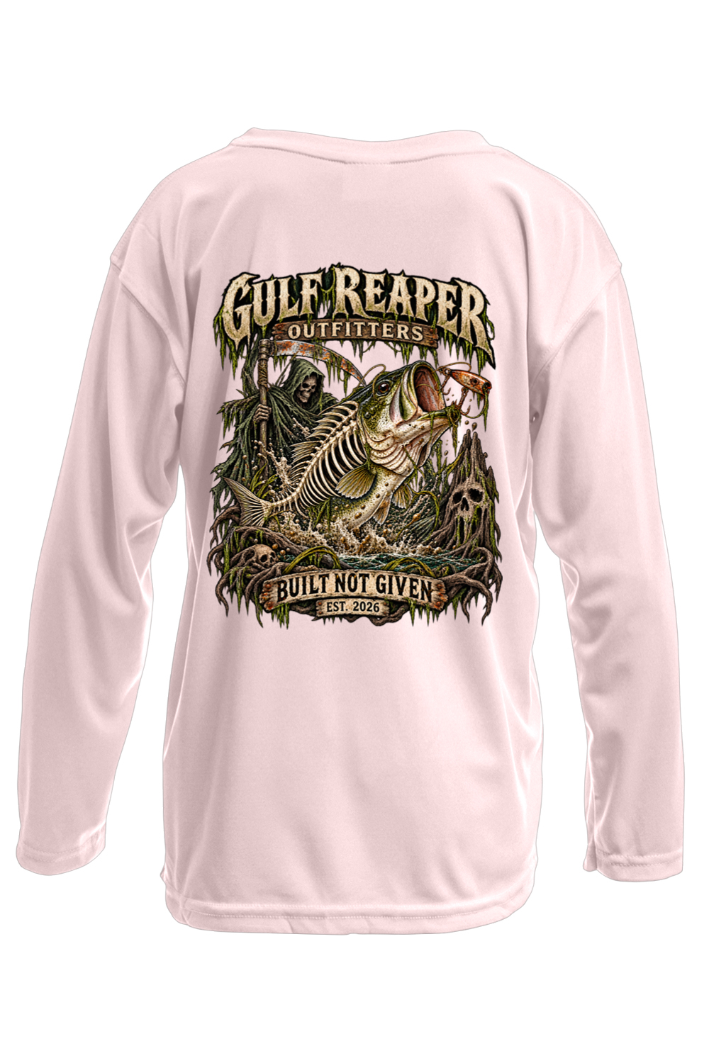 Freshwater Bass Kids’ Solar Long Sleeve