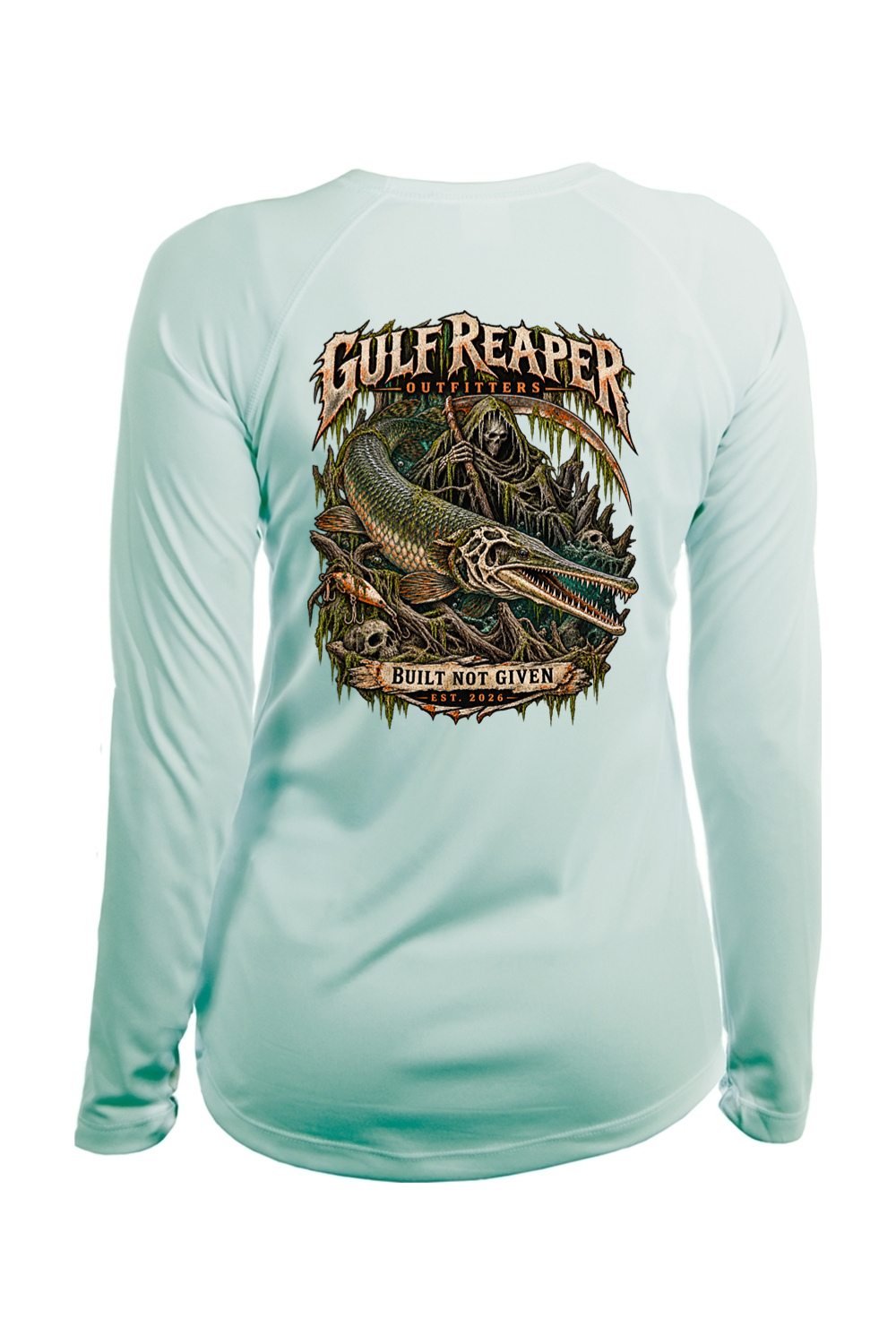 Freshwater Alligator Gar Women’s Solar Long Sleeve