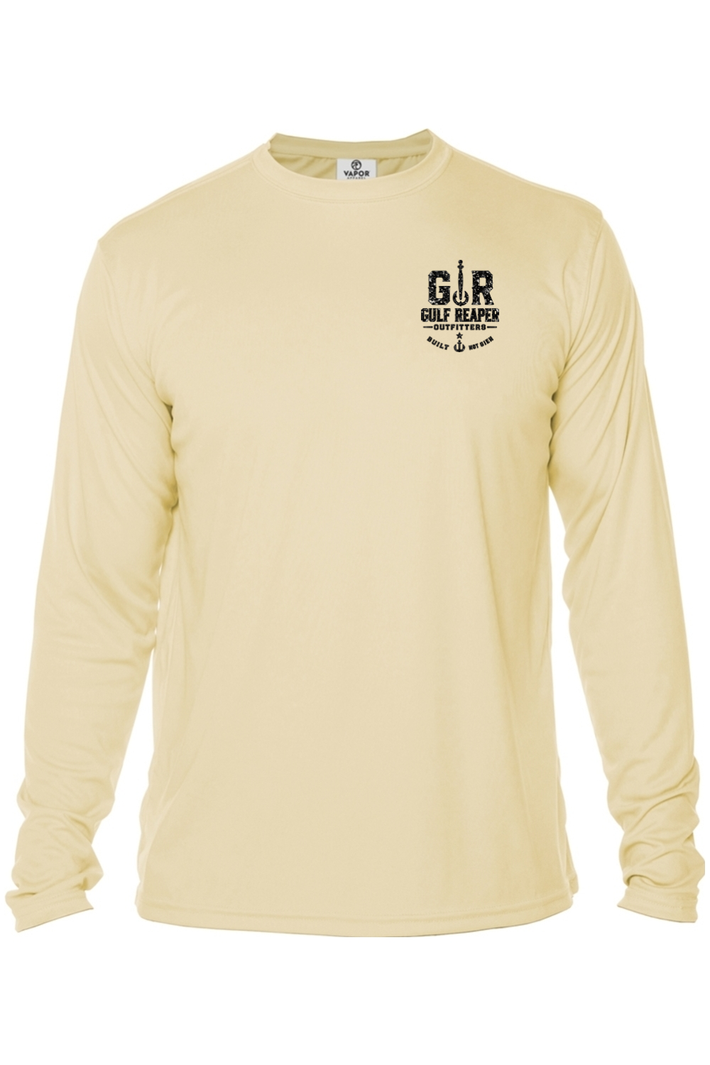Ancient Tide Solar Long Sleeve – Lime Green Print