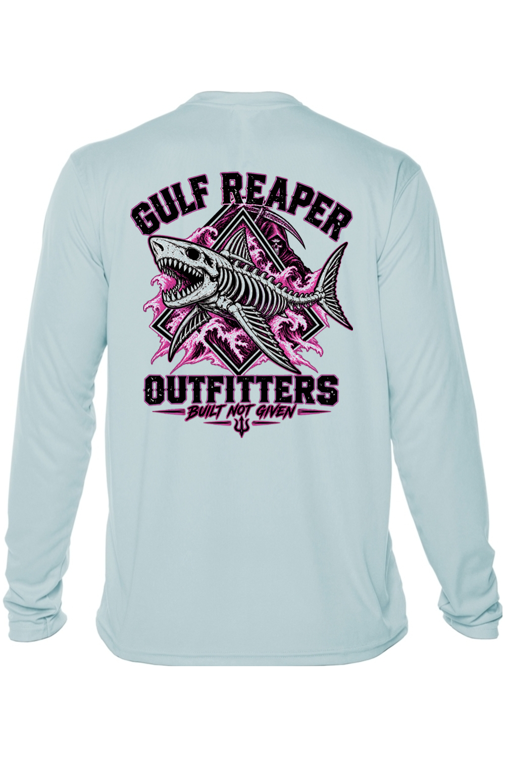 Death Current Solar Long Sleeve – Hot Pink Print