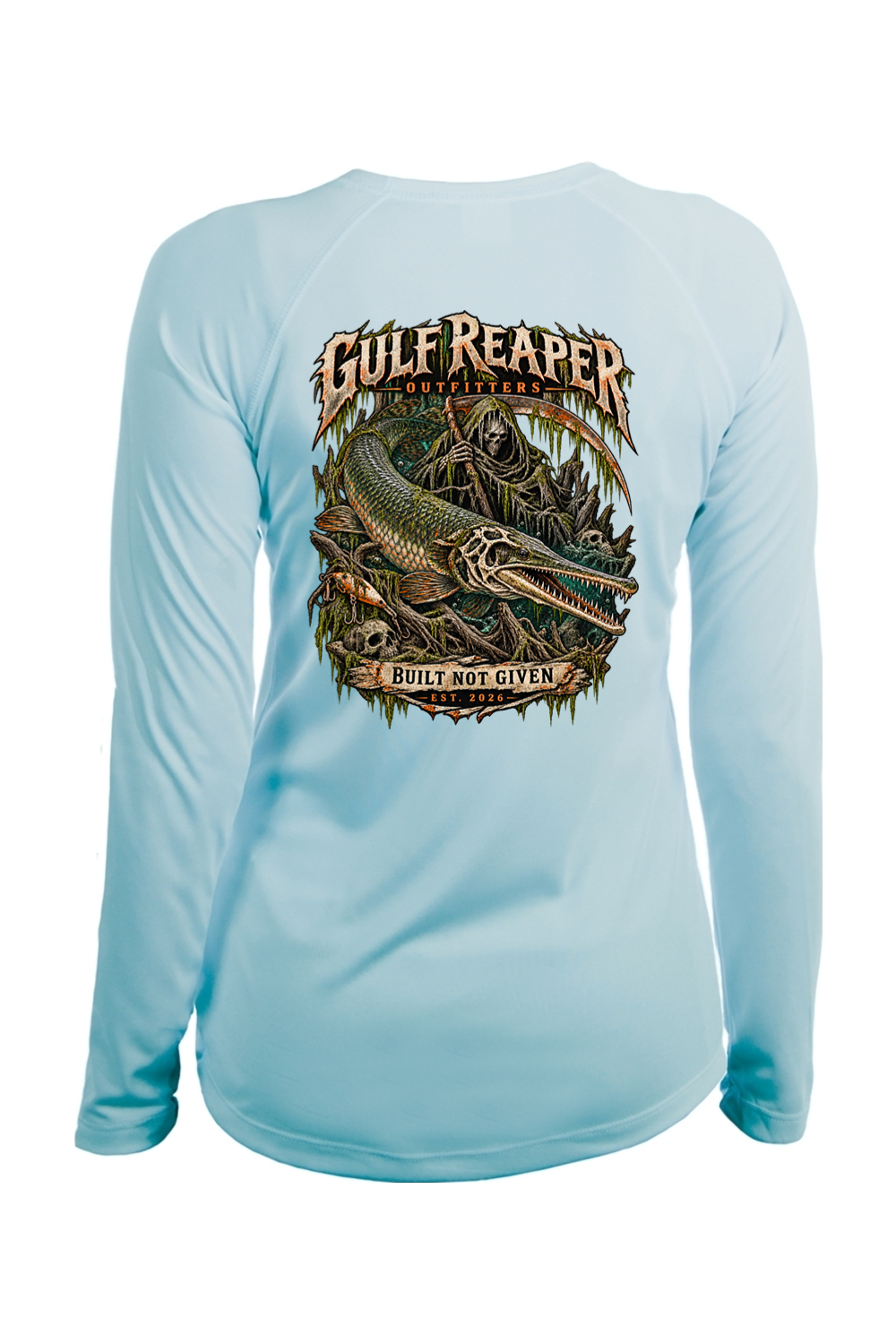 Freshwater Alligator Gar Women’s Solar Long Sleeve