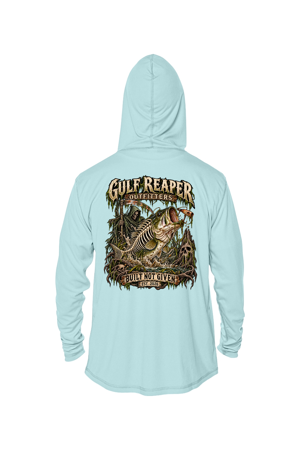 Freshwater Bass Men’s Solar Hoodie