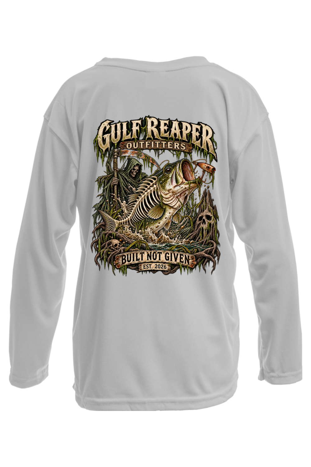 Freshwater Bass Kids’ Solar Long Sleeve