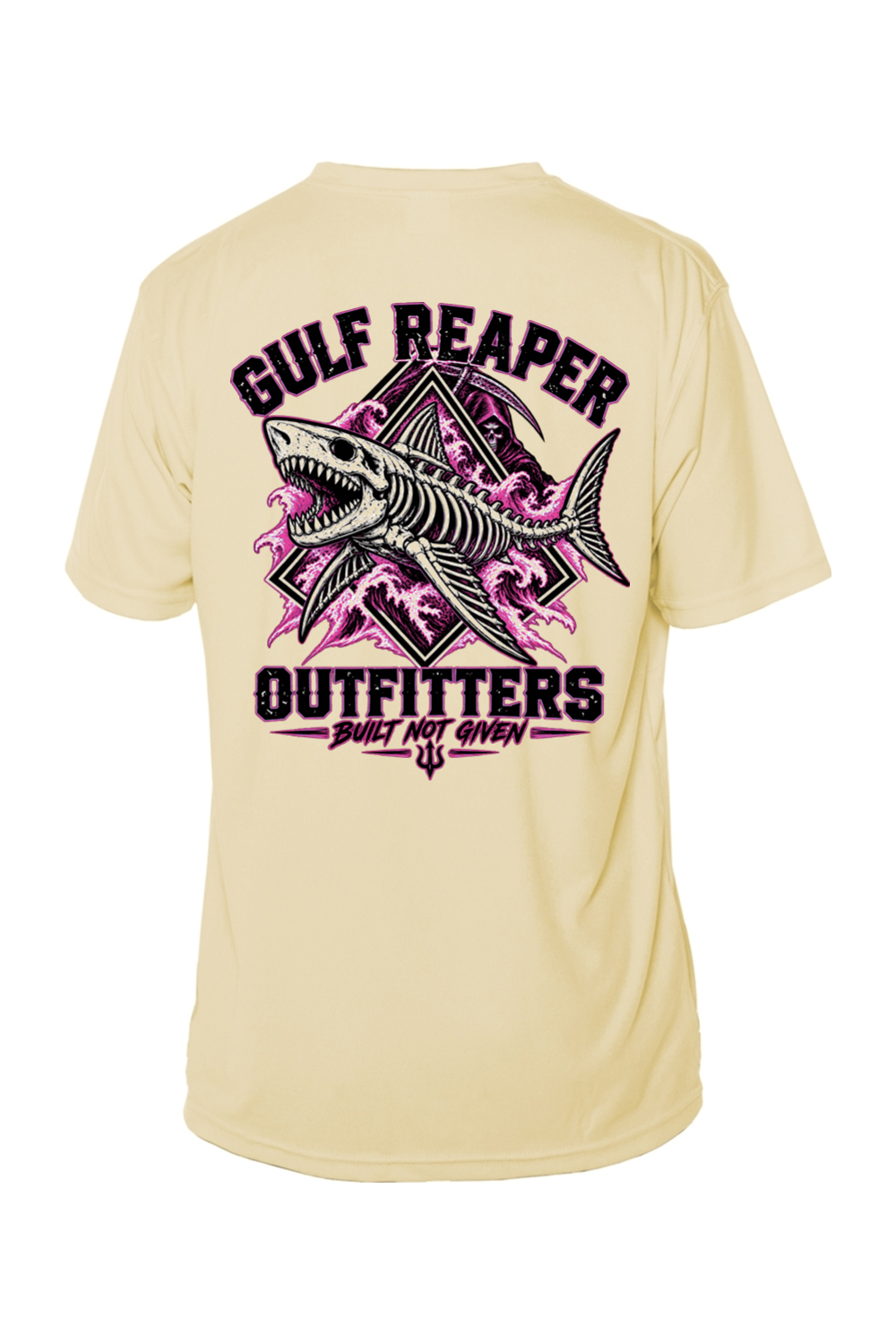 Death Current Solar Short Sleeve – Hot Pink Print