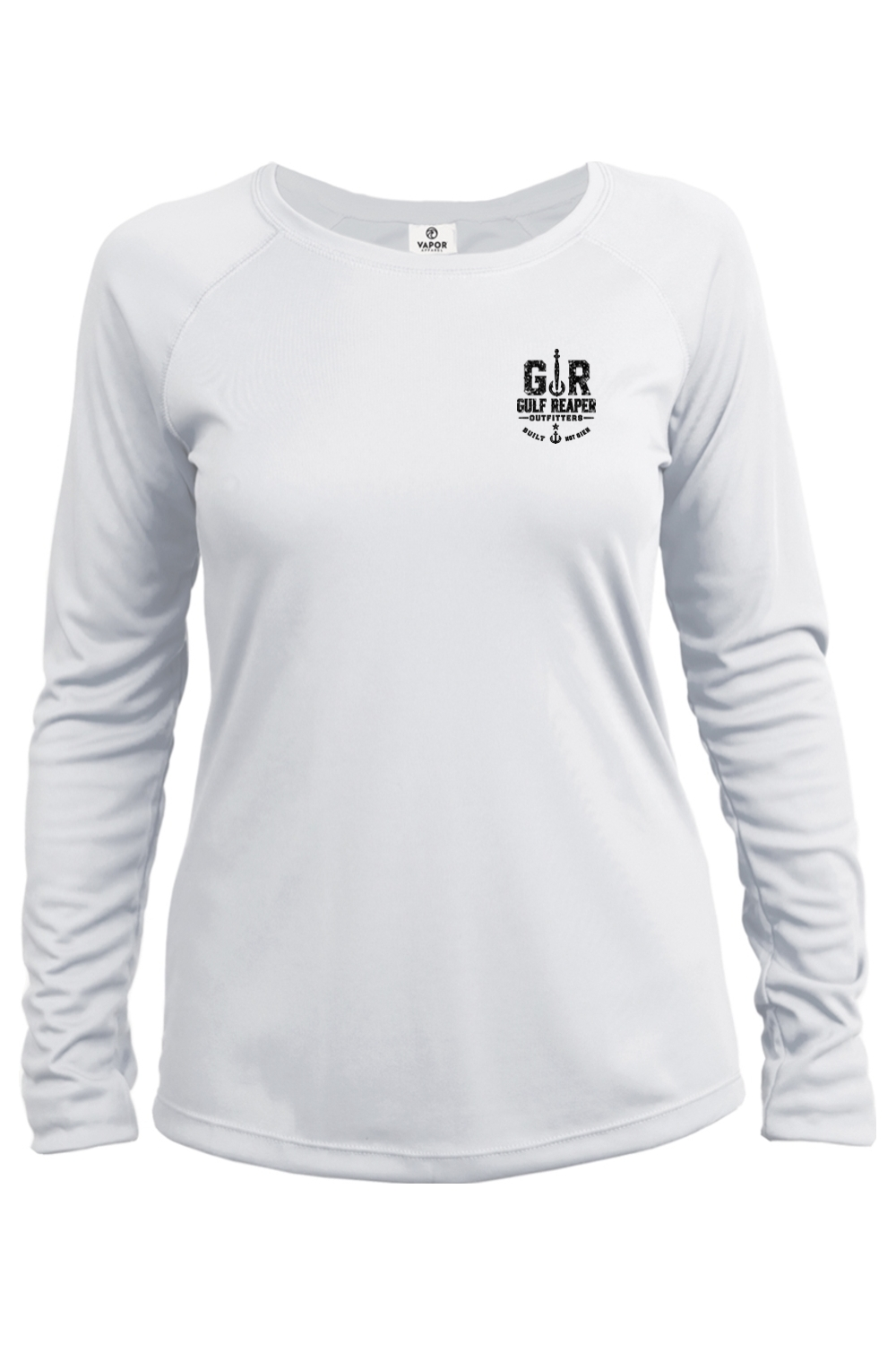 Ancient Tide Women’s Solar Long Sleeve – Coral Red Print