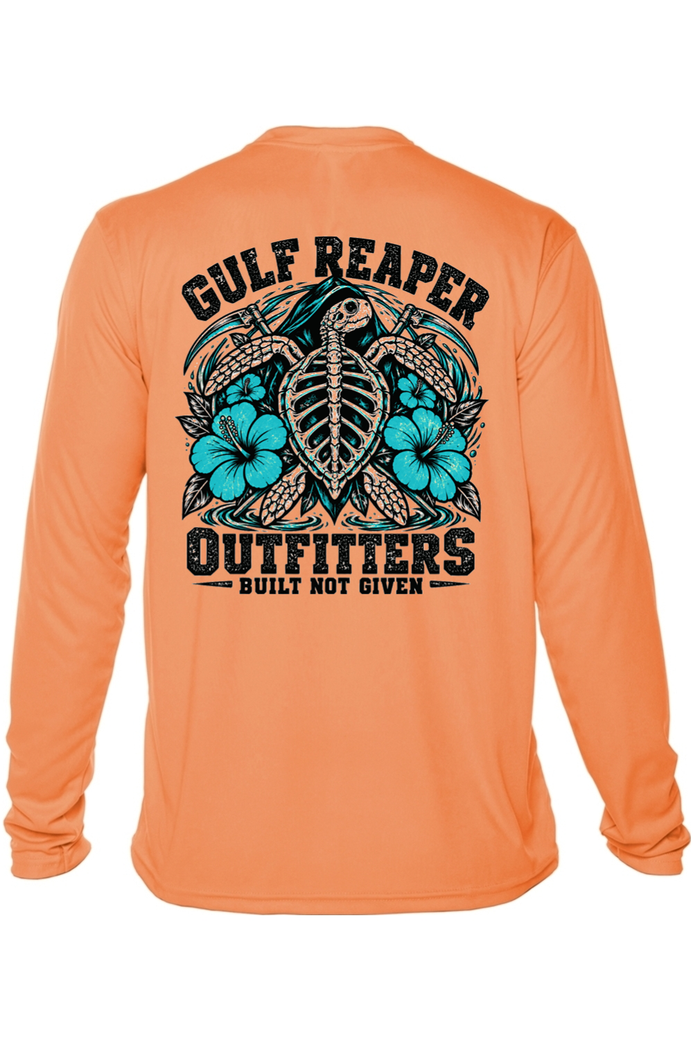 Ancient Tide Solar Long Sleeve – Gulf Teal Print