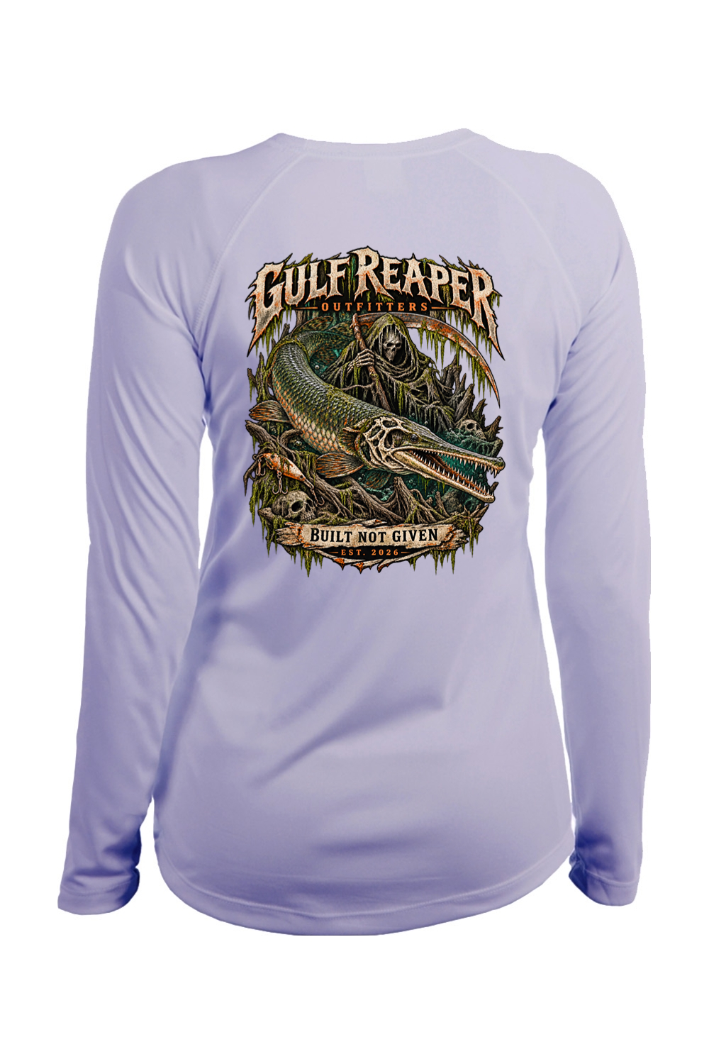 Freshwater Alligator Gar Women’s Solar Long Sleeve