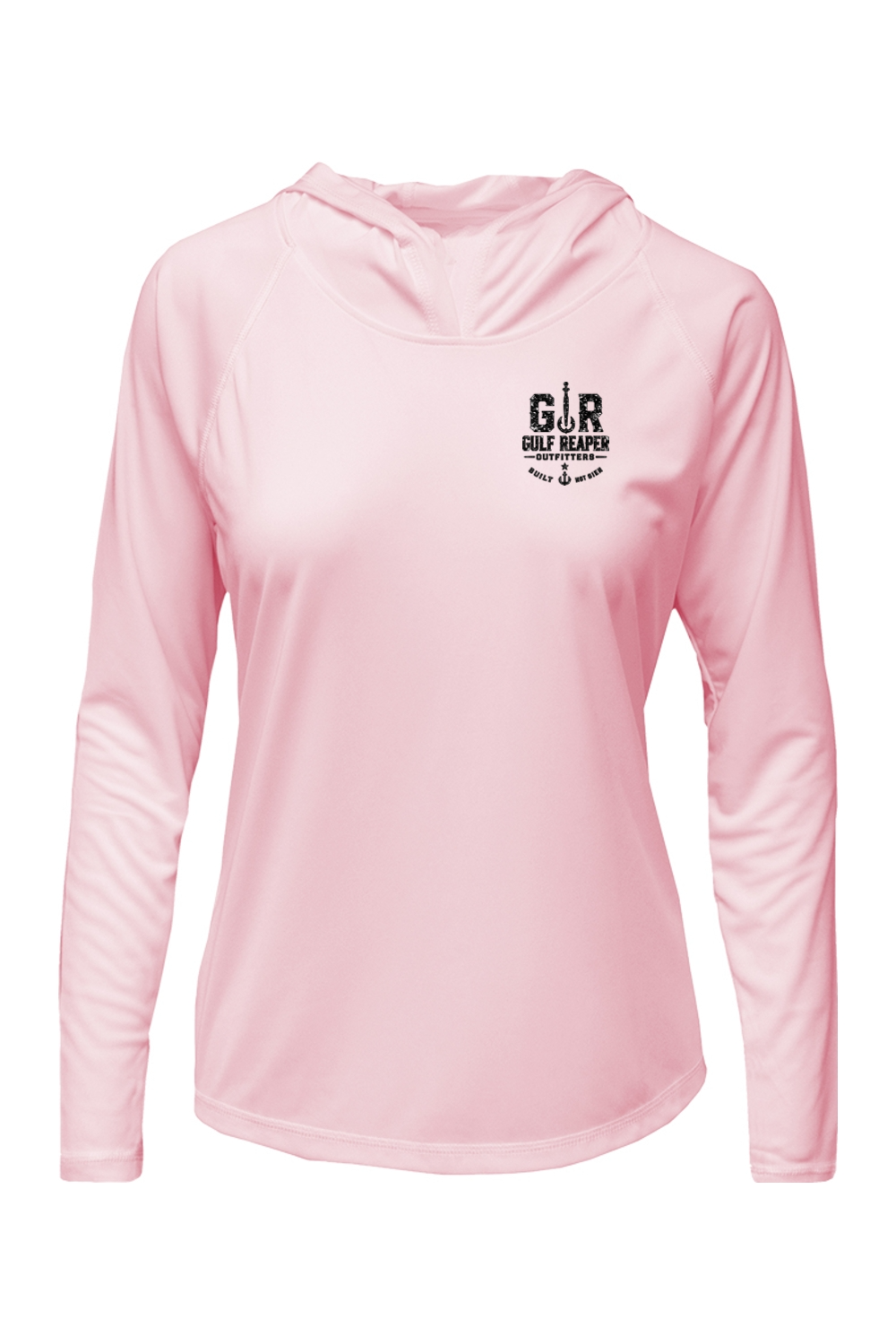 Kraken’s Grip Women’s Solar Hoodie – Gulf Teal Print
