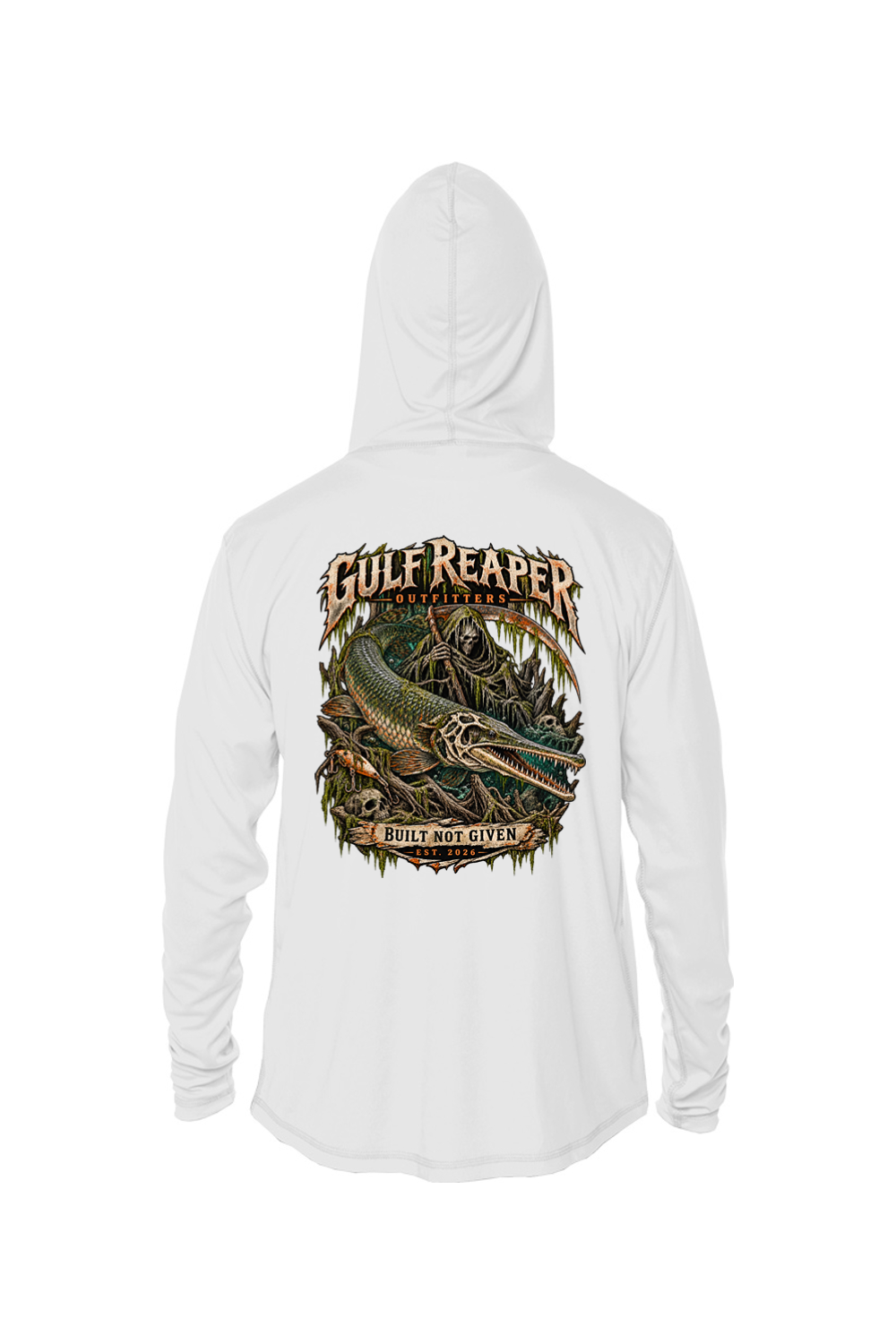 Freshwater Alligator Gar Kids’ Solar Hoodie