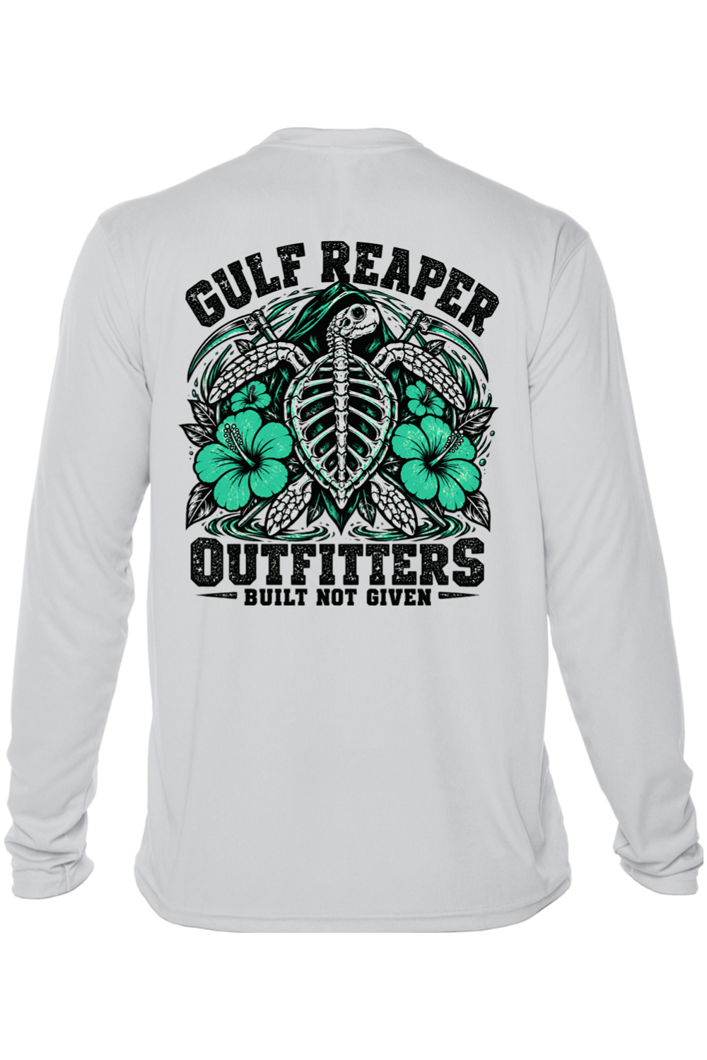 Ancient Tide Solar Long Sleeve – Sea Green Print