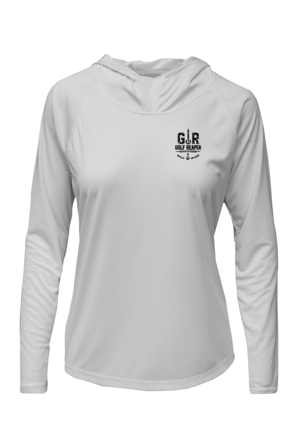 Ancient Tide Women’s Solar Hoodie – Royal Purple Print
