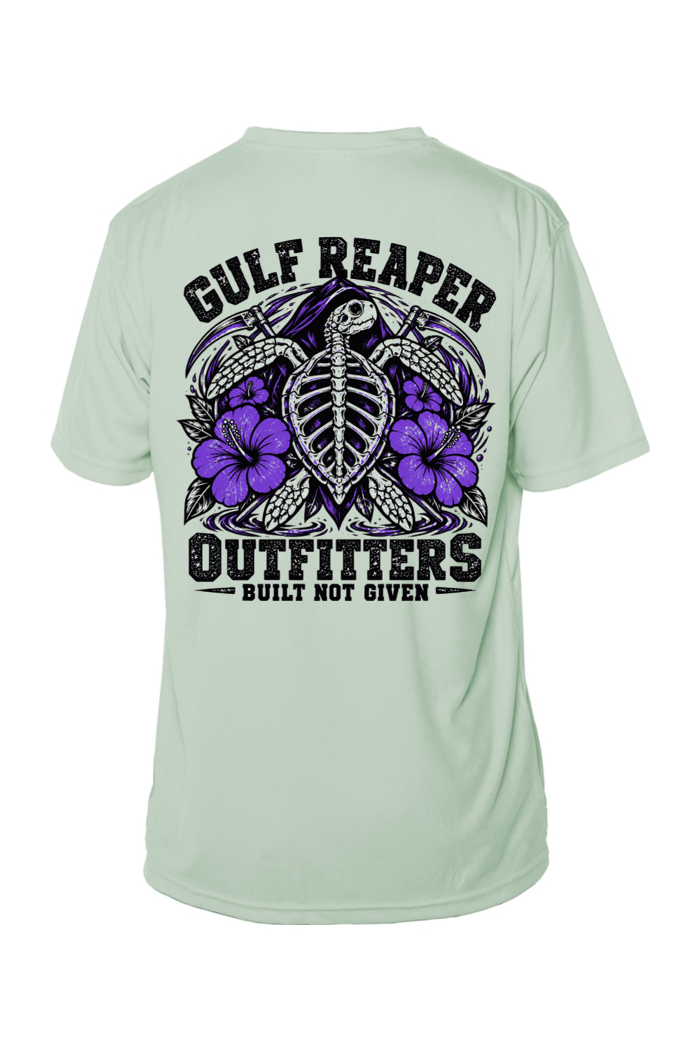 Ancient Tide Solar Short Sleeve – Royal Purple Print