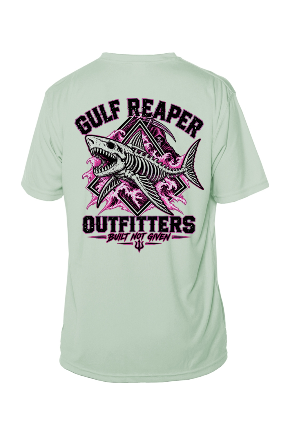 Death Current Solar Short Sleeve – Hot Pink Print
