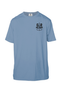 Ancient Tide Solar Short Sleeve – Lime Green Print