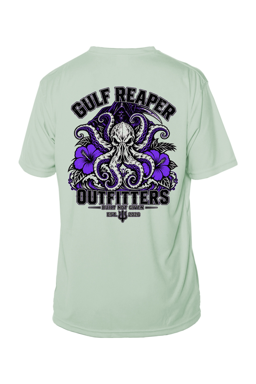 Kraken’s Grip Solar Short Sleeve – Royal Purple Print
