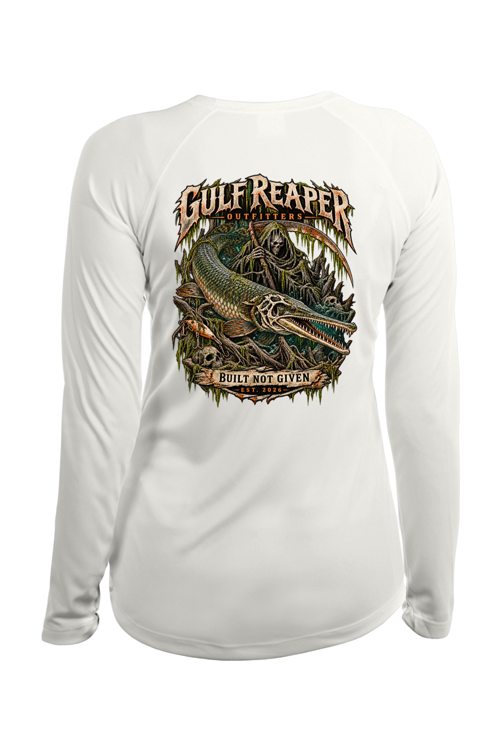 Freshwater Alligator Gar Women’s Solar Long Sleeve