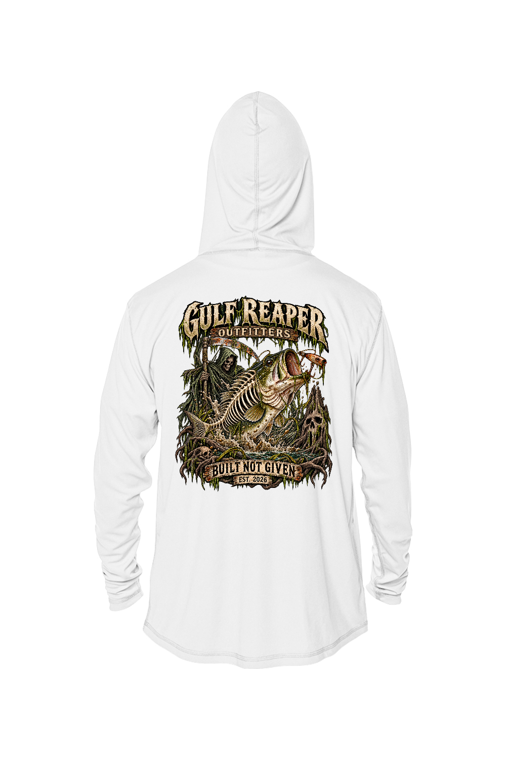 Freshwater Bass Men’s Solar Hoodie