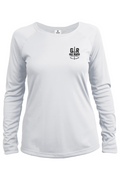 Ancient Tide Women’s Solar Long Sleeve – Sea Green Print