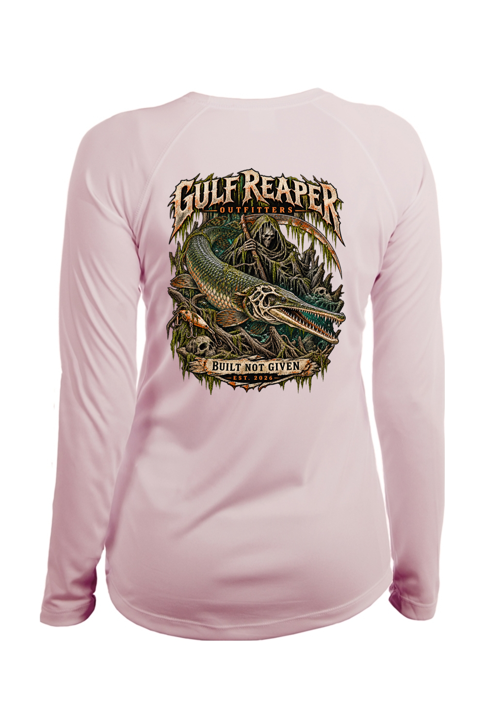Freshwater Alligator Gar Women’s Solar Long Sleeve