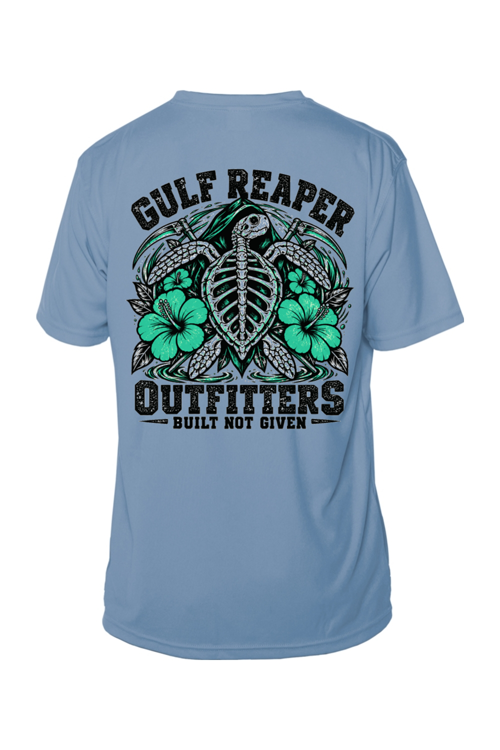 Ancient Tide Solar Short Sleeve – Sea Green Print