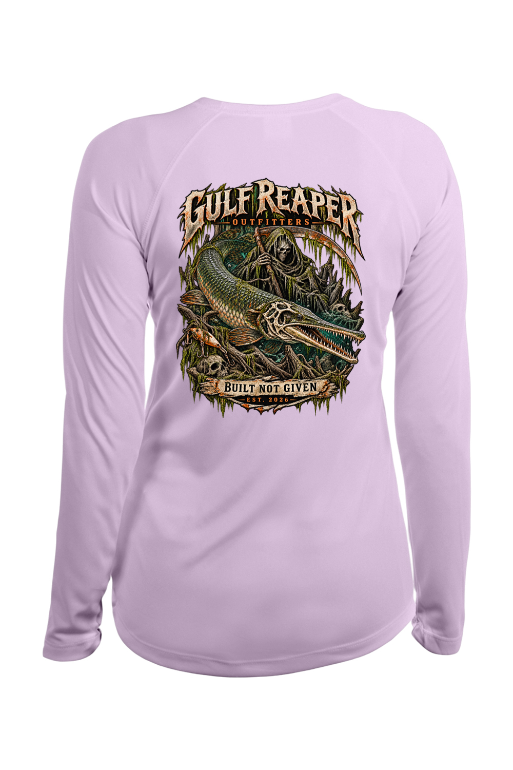 Freshwater Alligator Gar Women’s Solar Long Sleeve