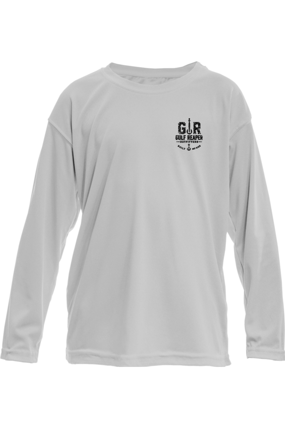 Kraken’s Grip Kids’ Solar Long Sleeve – Gulf Teal Print