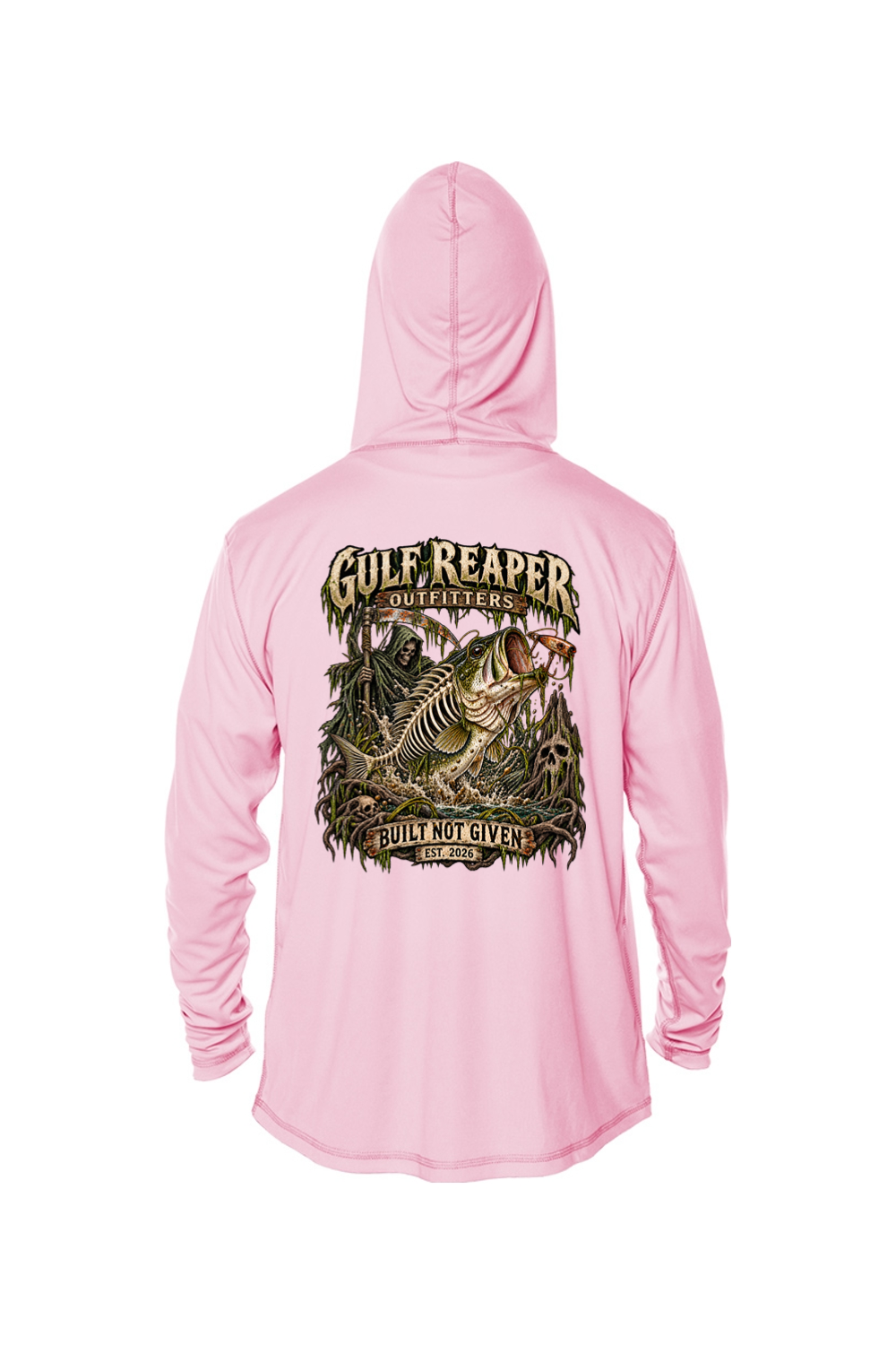 Freshwater Bass Kids’ Solar Hoodie