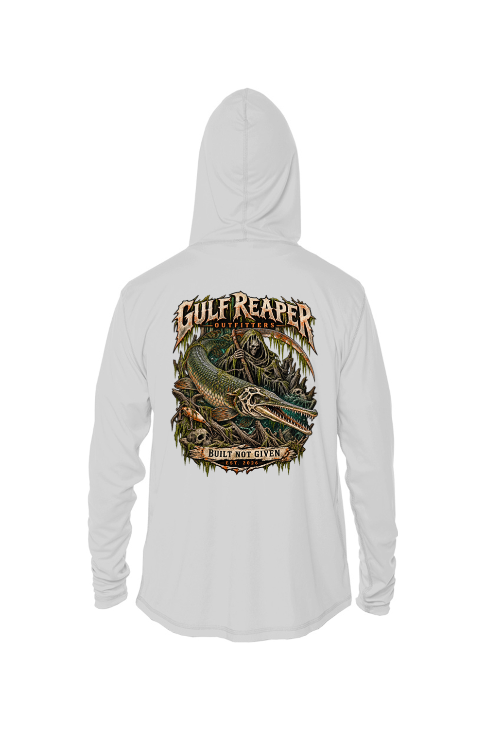 Freshwater Alligator Gar Kids’ Solar Hoodie