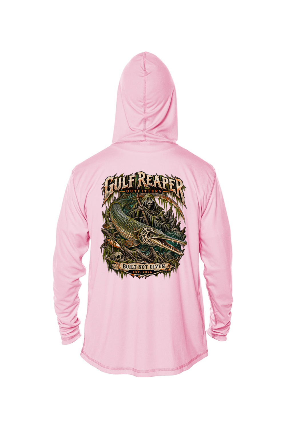 Freshwater Alligator Gar Kids’ Solar Hoodie
