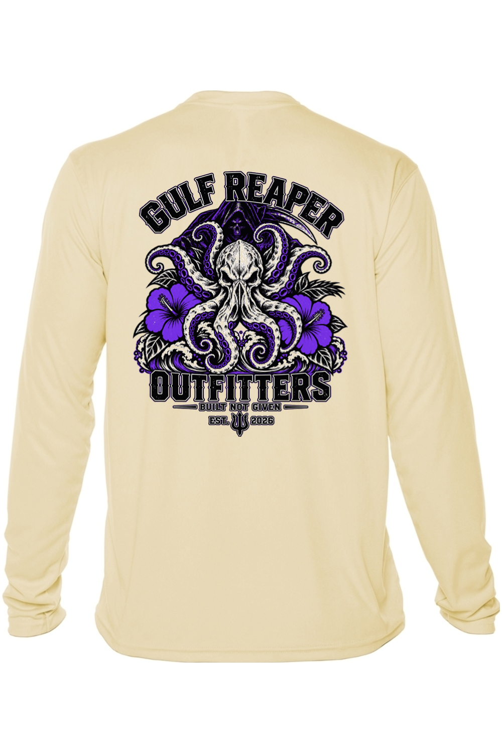 Kraken’s Grip Solar Long Sleeve – Royal Purple Print