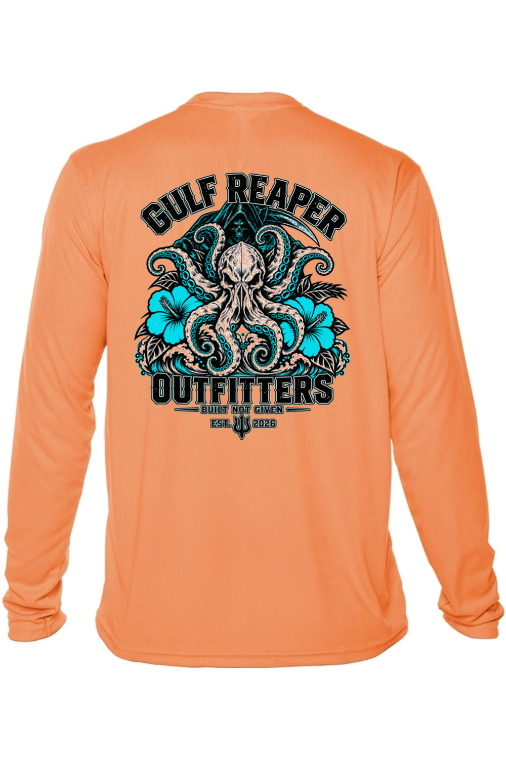 Kraken’s Grip Solar Long Sleeve – Aqua Print