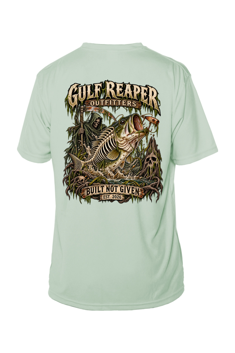 Freshwater Bass Men’s Solar Short Sleeve