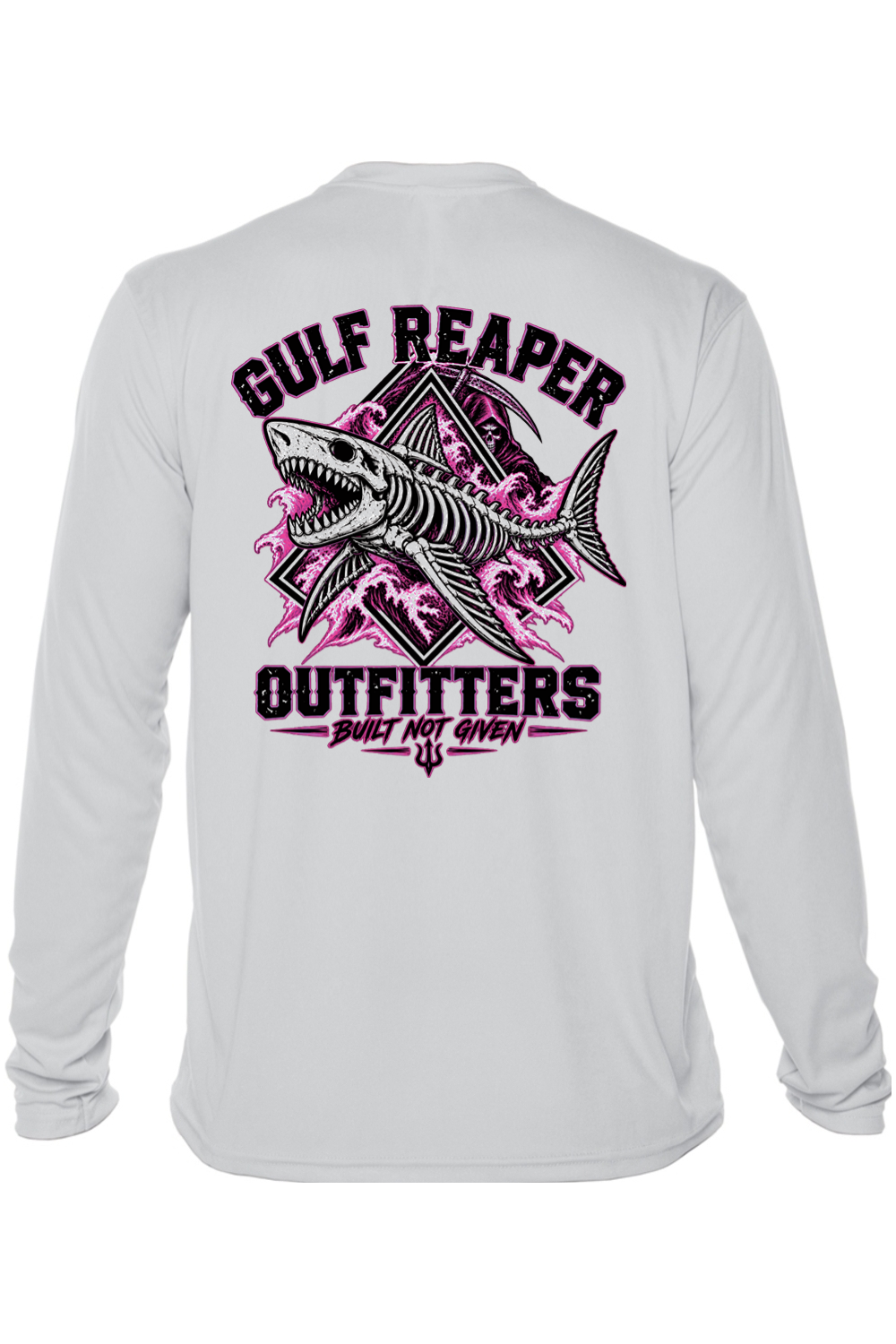 Death Current Solar Long Sleeve – Hot Pink Print