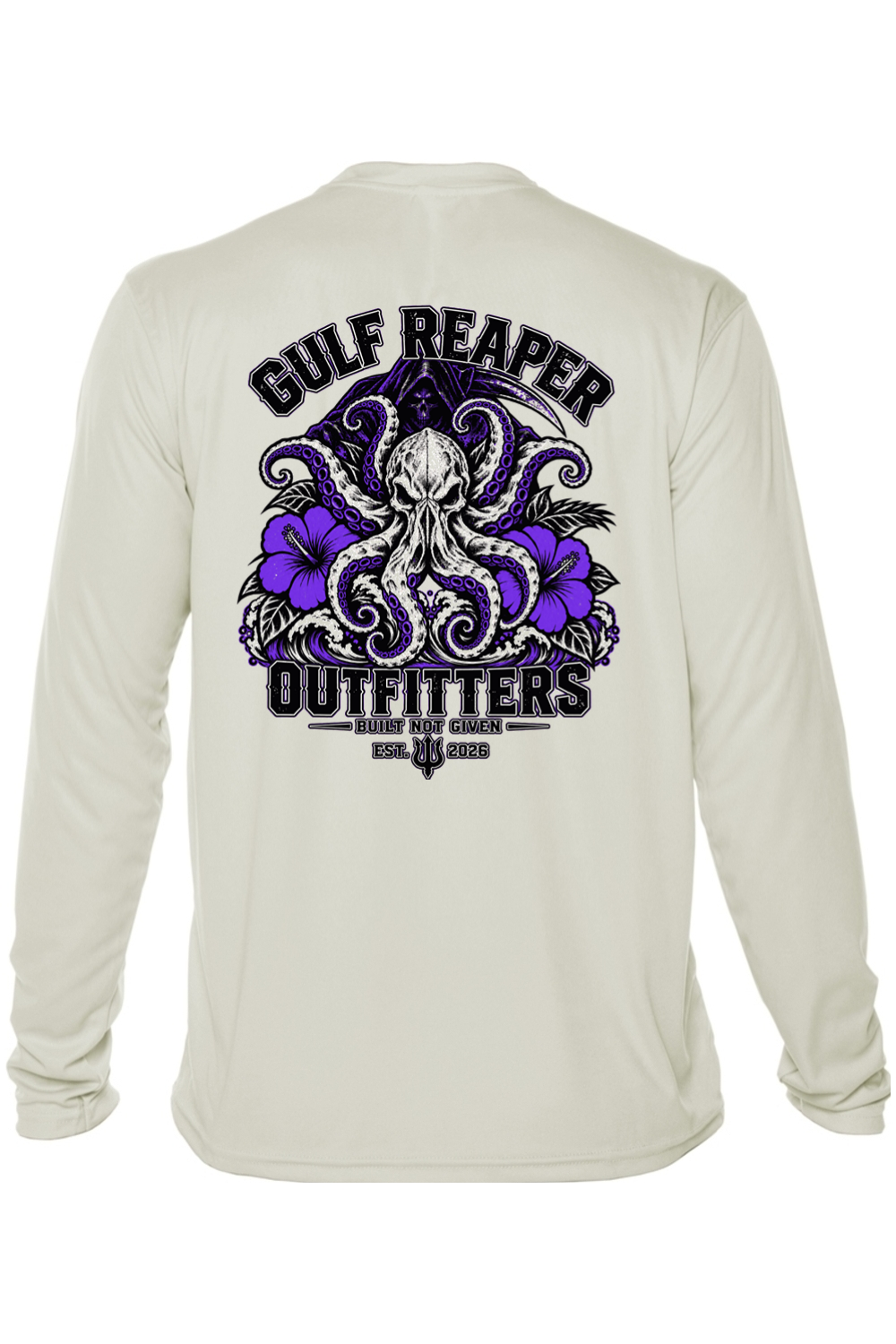 Kraken’s Grip Solar Long Sleeve – Royal Purple Print