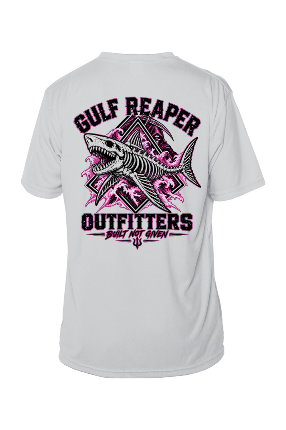 Death Current Solar Short Sleeve – Hot Pink Print