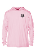 Death Current Kids’ Solar Hoodie – Hot Pink Print