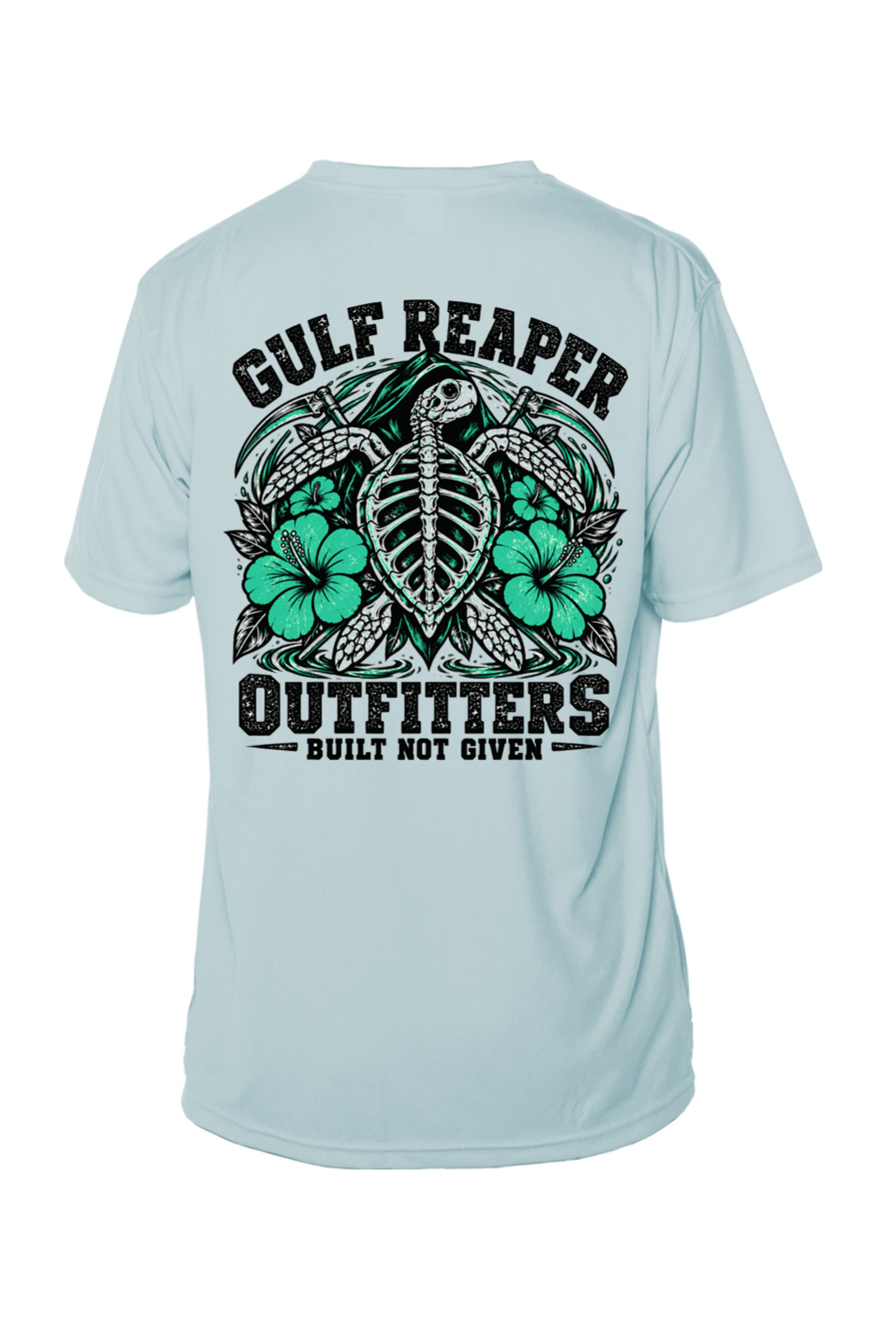 Ancient Tide Solar Short Sleeve – Sea Green Print