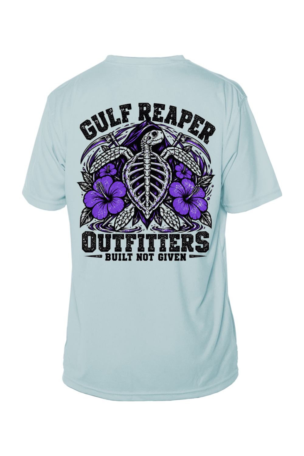 Ancient Tide Solar Short Sleeve – Royal Purple Print