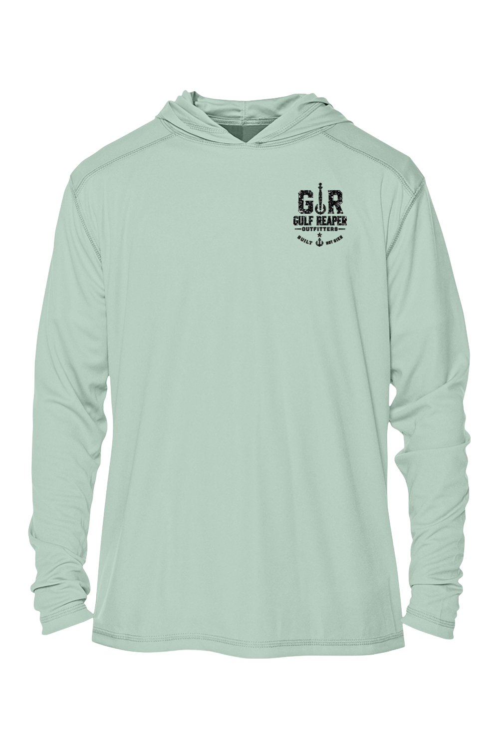 Kraken’s Grip Solar Hoodie – Aqua Print