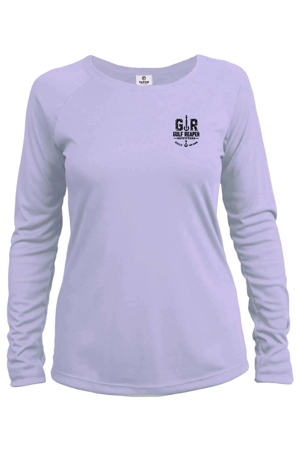 Death Current Women’s Solar Long Sleeve – Electric Blue Print